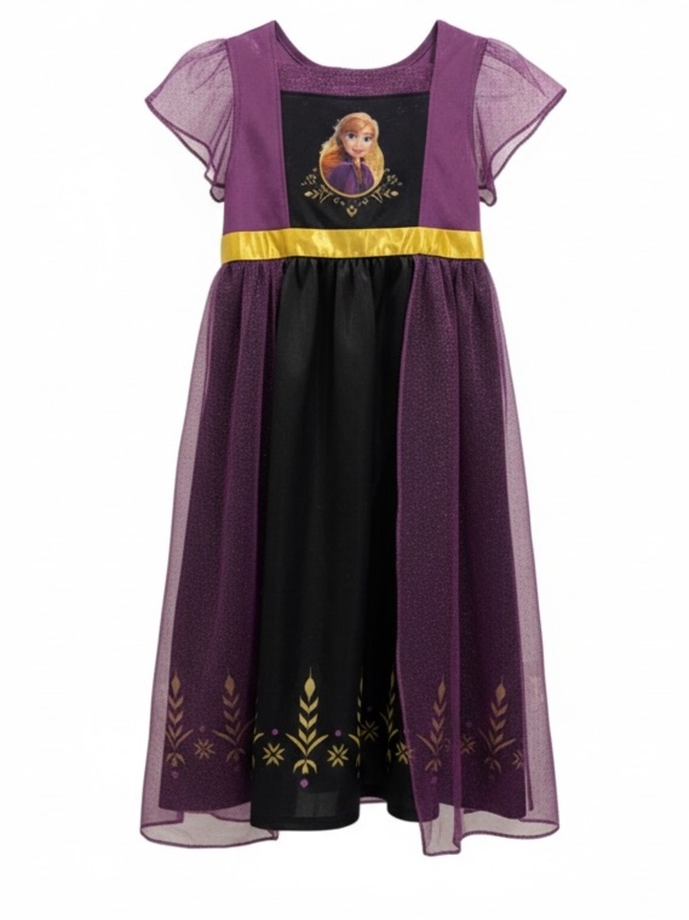 Disney Anna Frozen Costume Nightgown Dress